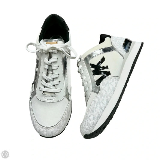 Shoes Sneakers By Michael By Michael Kors In Black & White, Size: 8