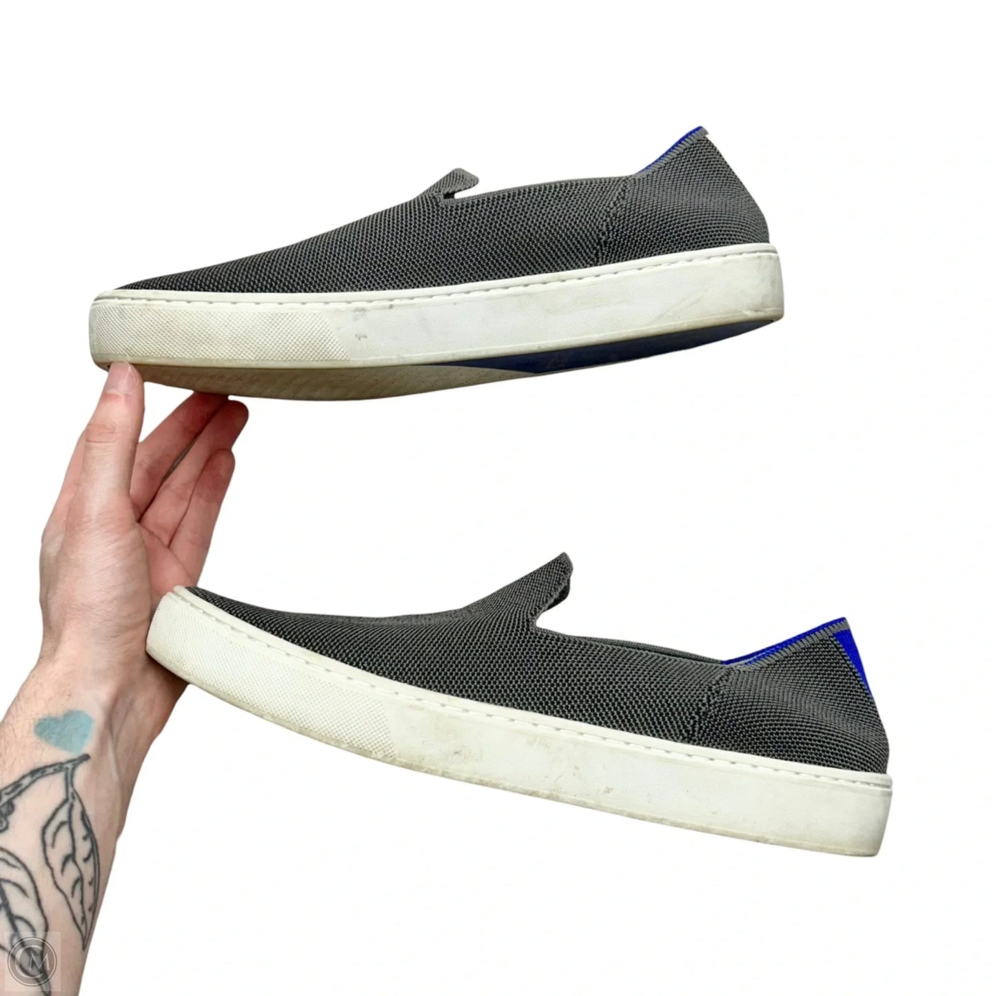 Shoes Flats By Rothys In Grey, Size: 9