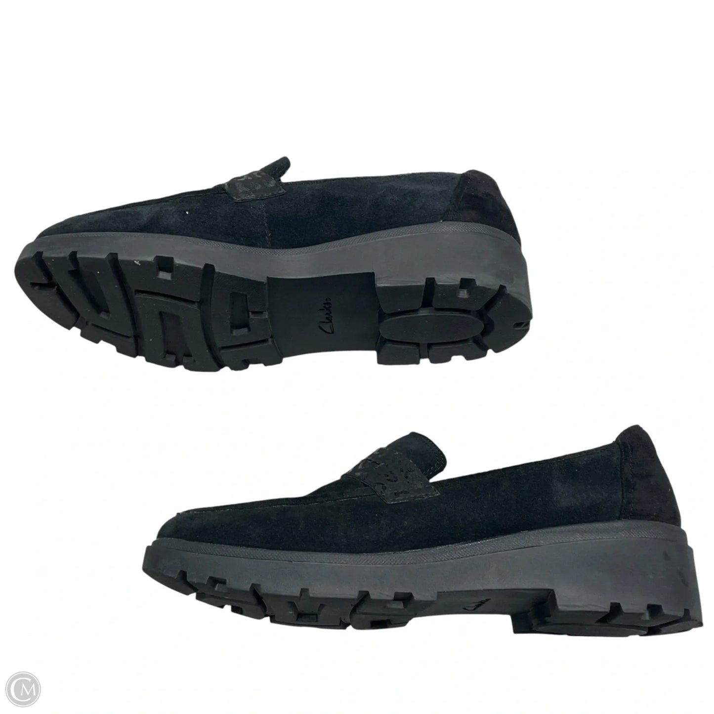 Shoes Heels Platform By Clarks In Black, Size: 11