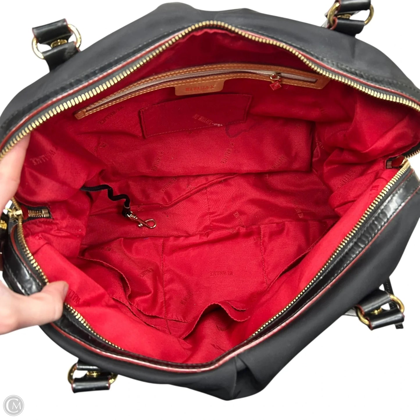 Handbag Designer By Mz Wallace, Size: Large