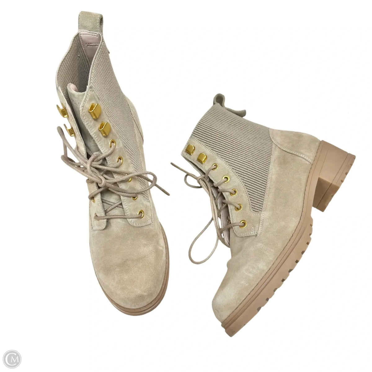 Boots Combat By Cole-haan In Tan, Size: 7.5