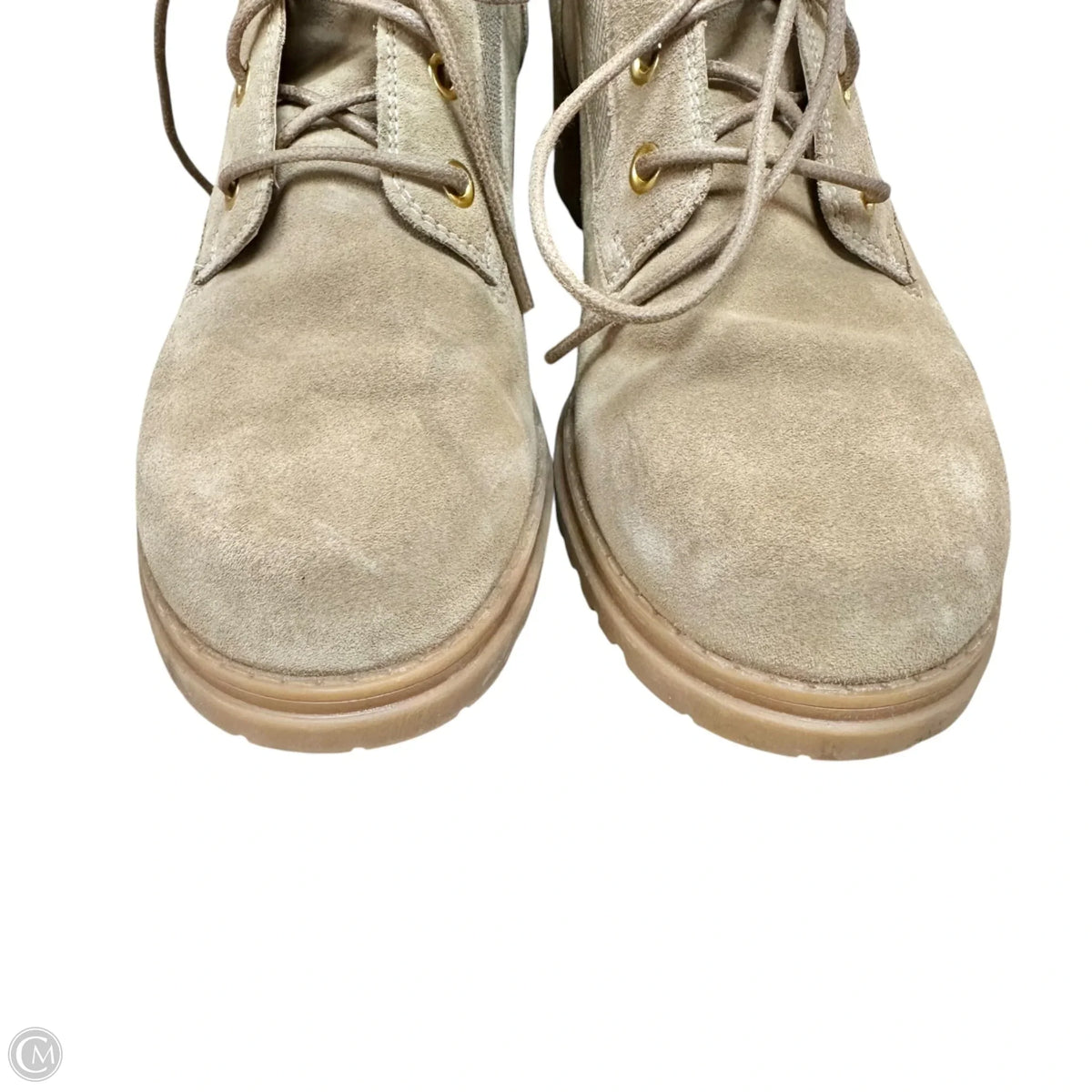 Boots Combat By Cole-haan In Tan, Size: 7.5