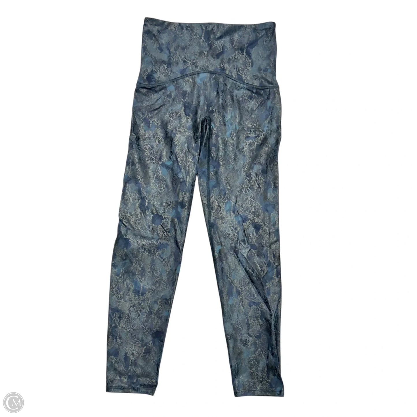 Athletic Leggings By Spanx In Snakeskin Print, Size: S