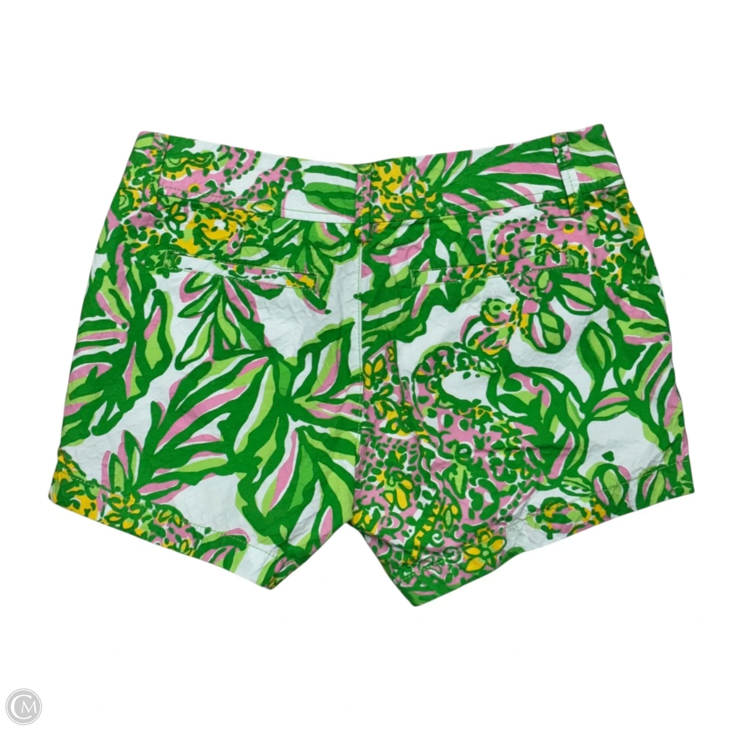 Shorts By Lilly Pulitzer In Green & Pink, Size: 2