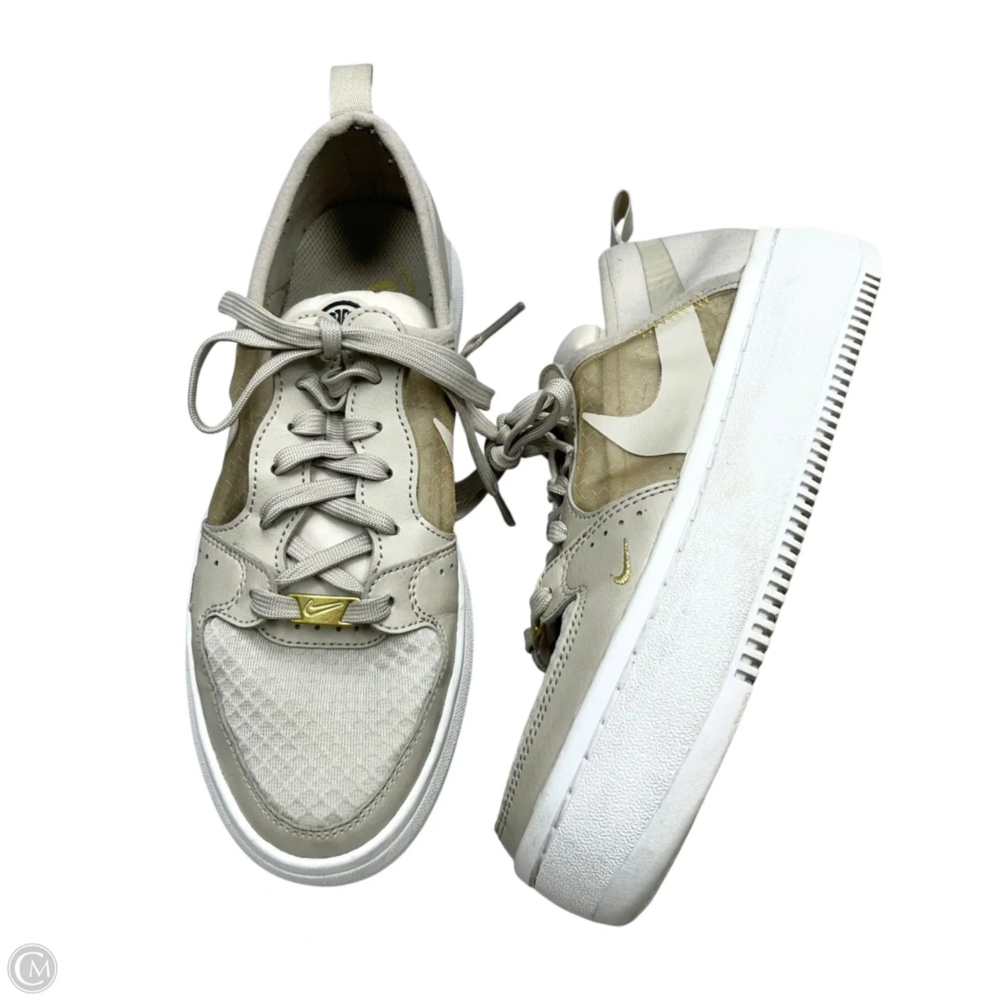 Shoes Athletic By Nike In Taupe, Size: 8