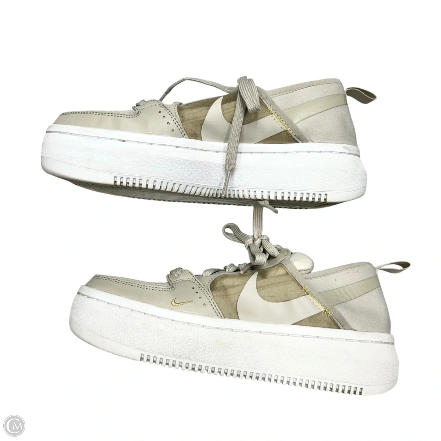 Shoes Athletic By Nike In Taupe, Size: 8