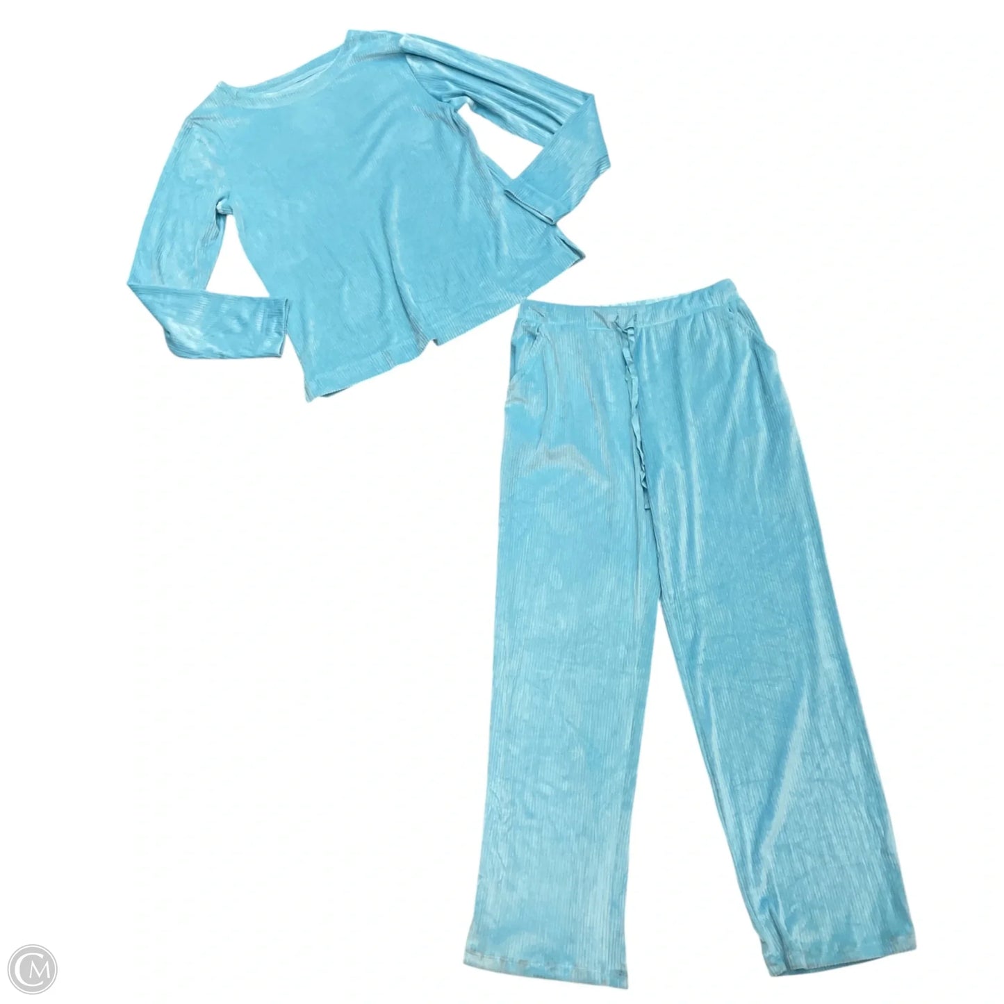 Pajamas 2pc By Croft And Barrow In Blue, Size: S