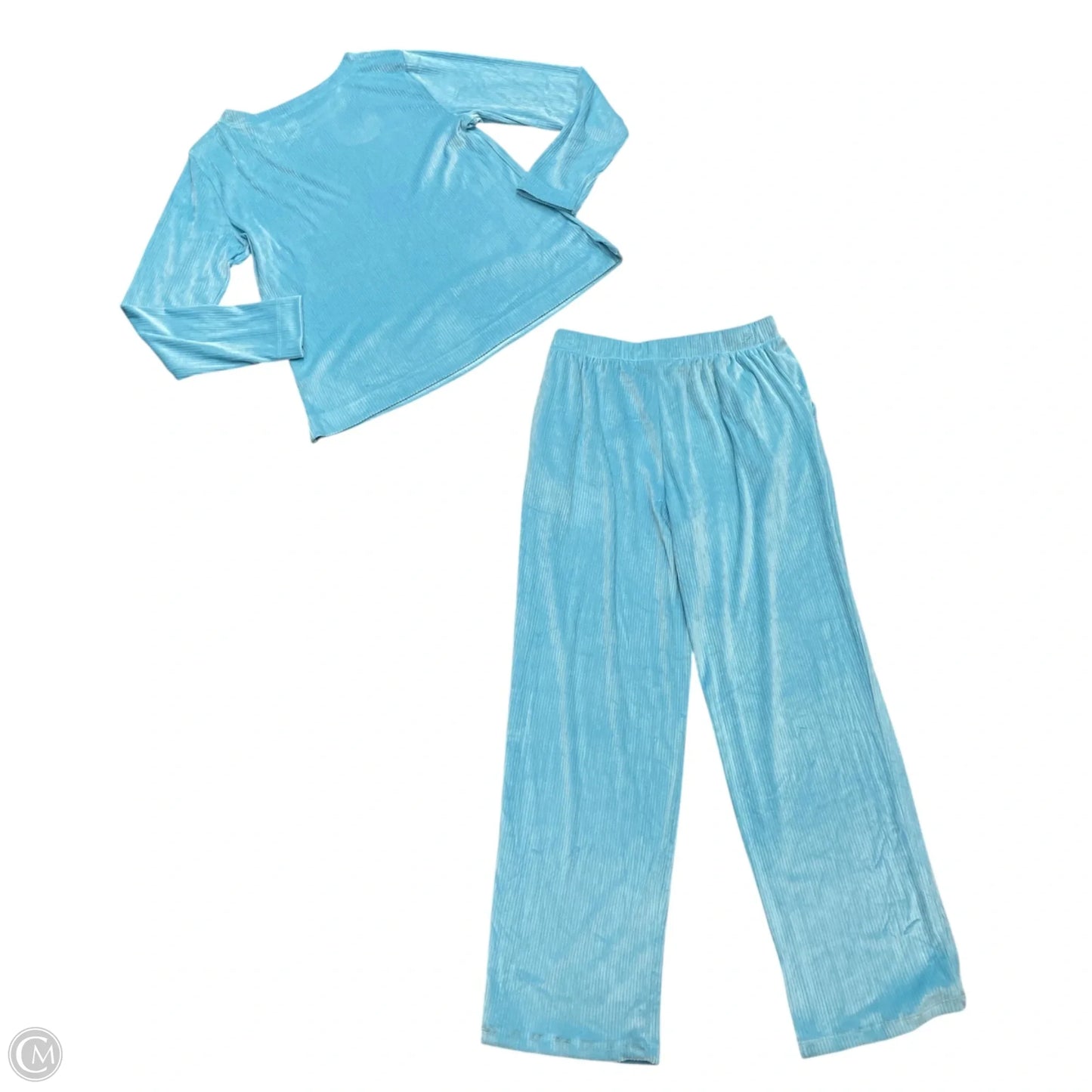 Pajamas 2pc By Croft And Barrow In Blue, Size: S