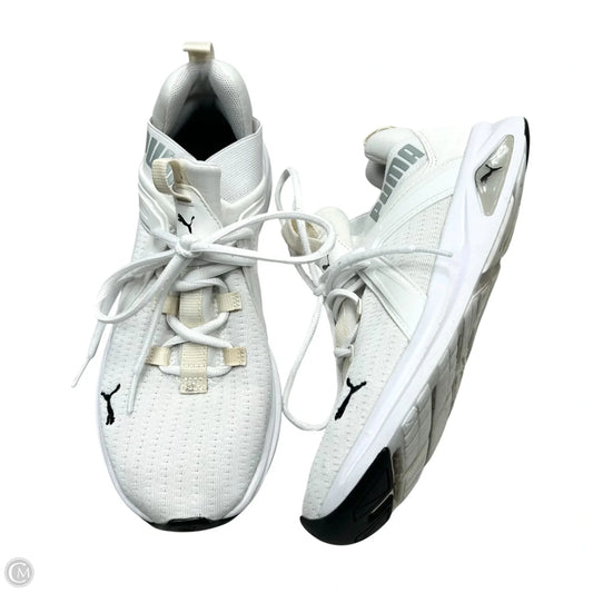 Shoes Athletic By Puma In Cream, Size: 8