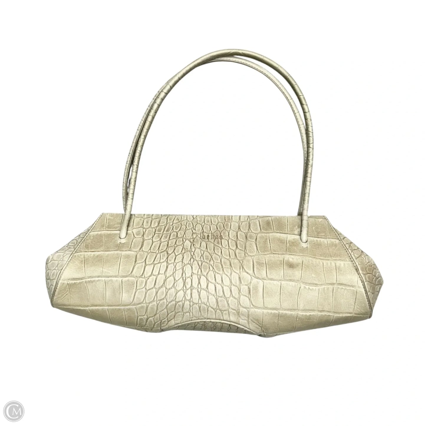 Handbag Leather By Behno, Size: Medium
