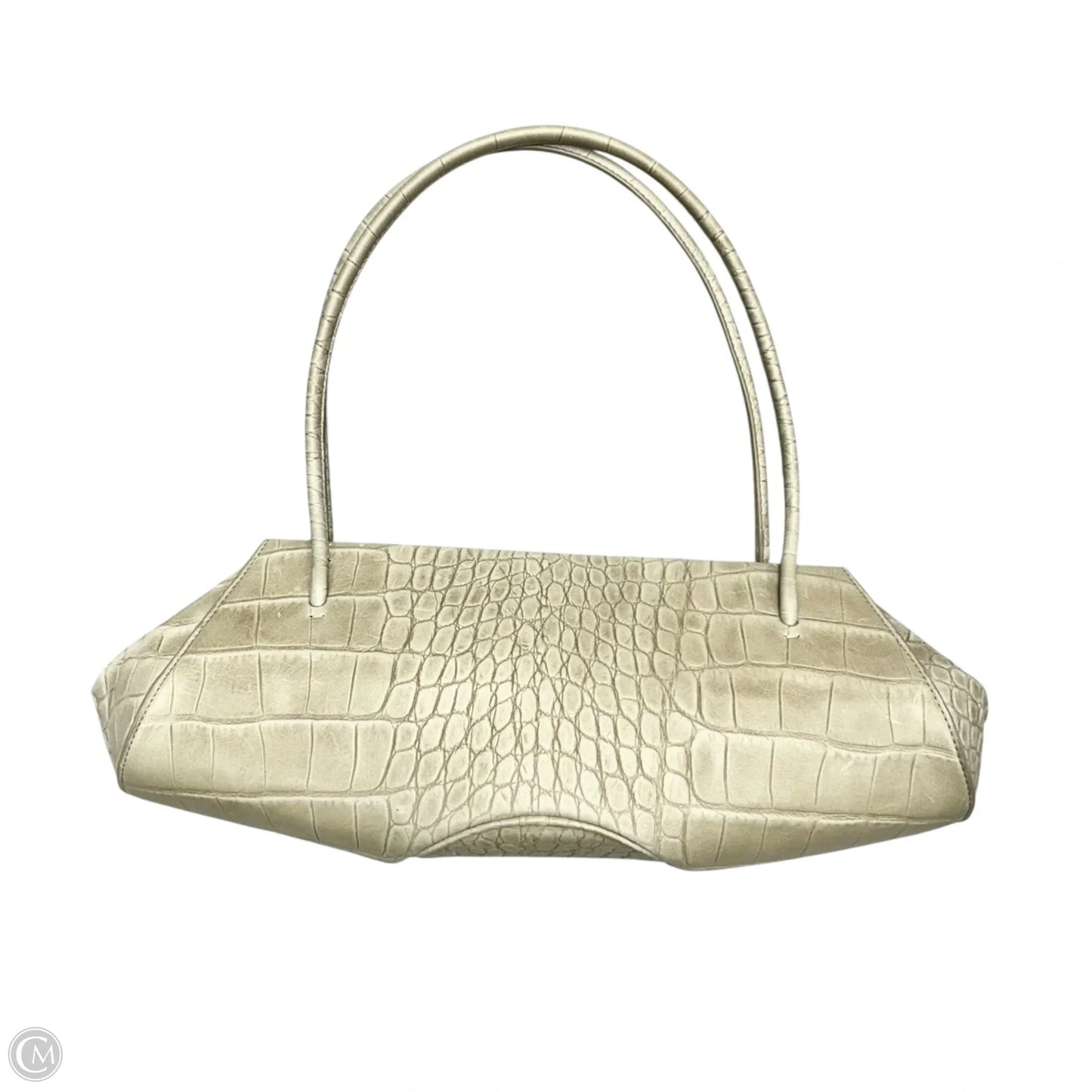 Handbag Leather By Behno, Size: Medium