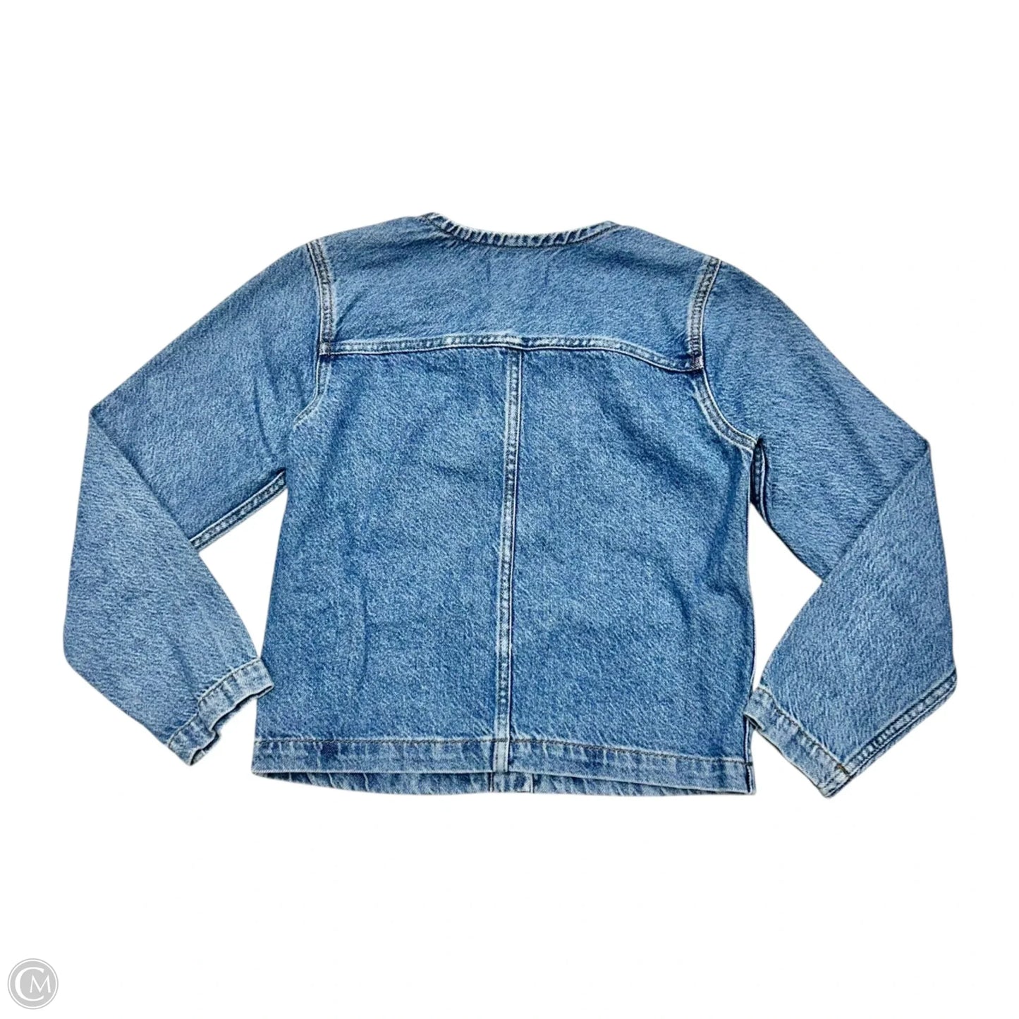 Jacket Denim By Madewell In Blue, Size: Xs