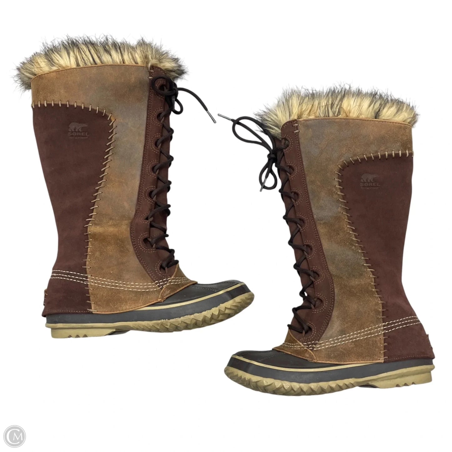 Boots Snow By Sorel In Brown, Size: 6