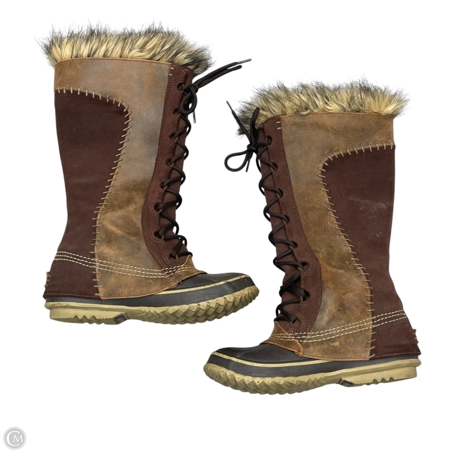 Boots Snow By Sorel In Brown, Size: 6