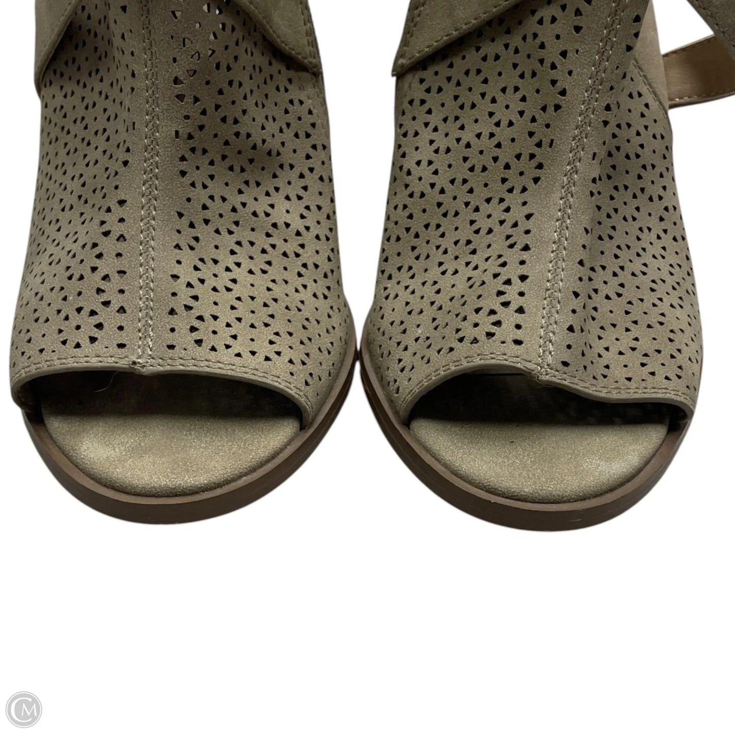 Shoes Heels Block By Restricted In Brown, Size: 9
