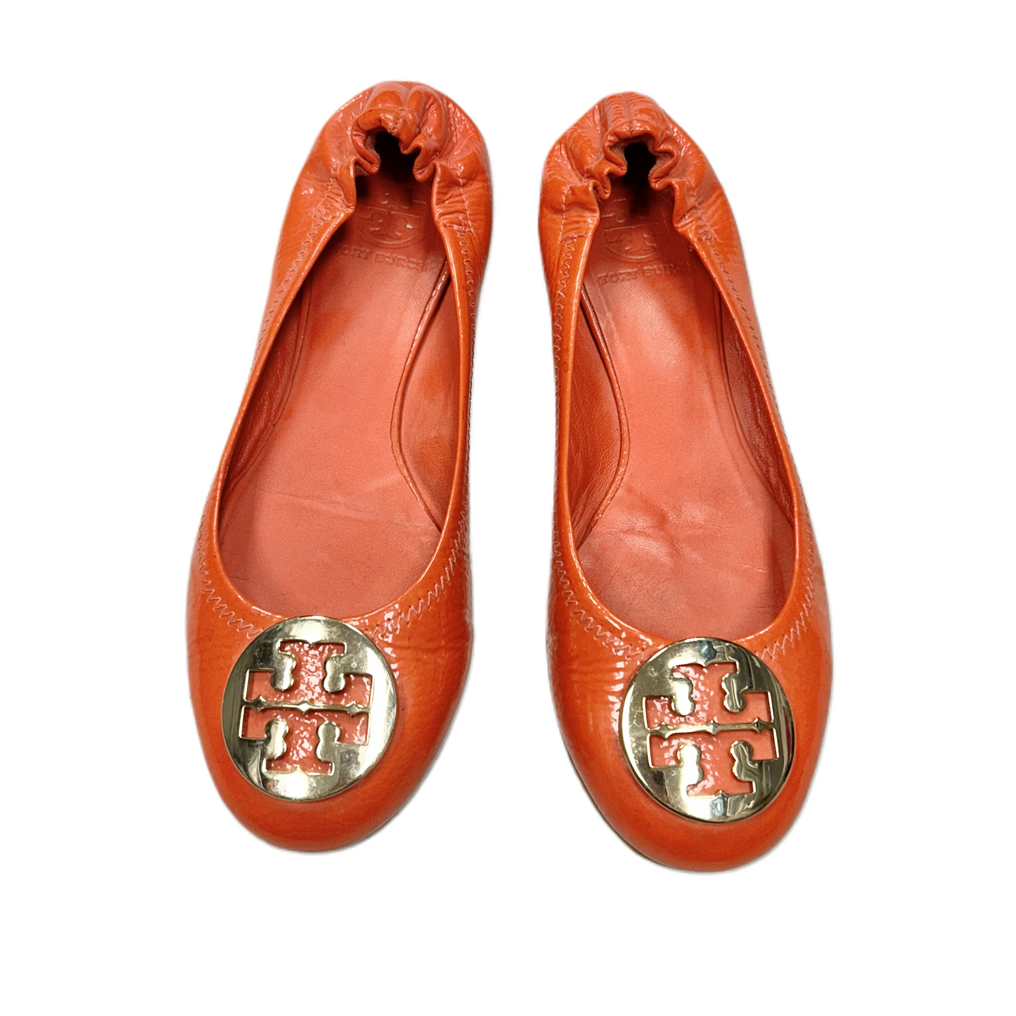 Shoes Designer By Tory Burch In Orange, Size: 8