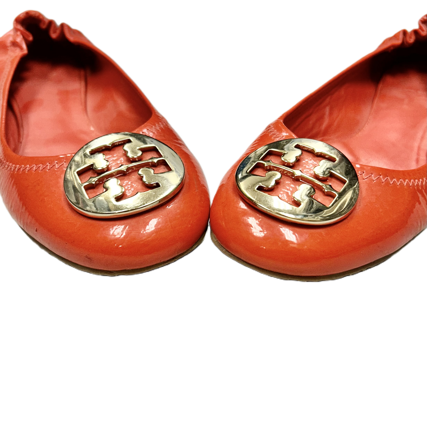 Shoes Designer By Tory Burch In Orange, Size: 8