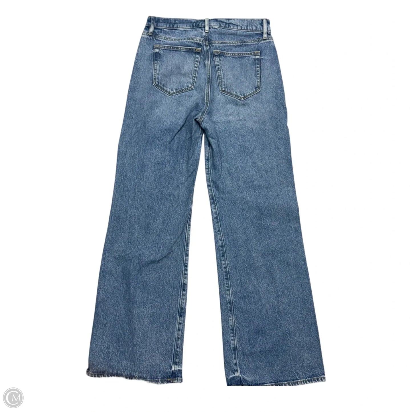 Jeans Wide Leg By Loft In Blue Denim, Size: 4