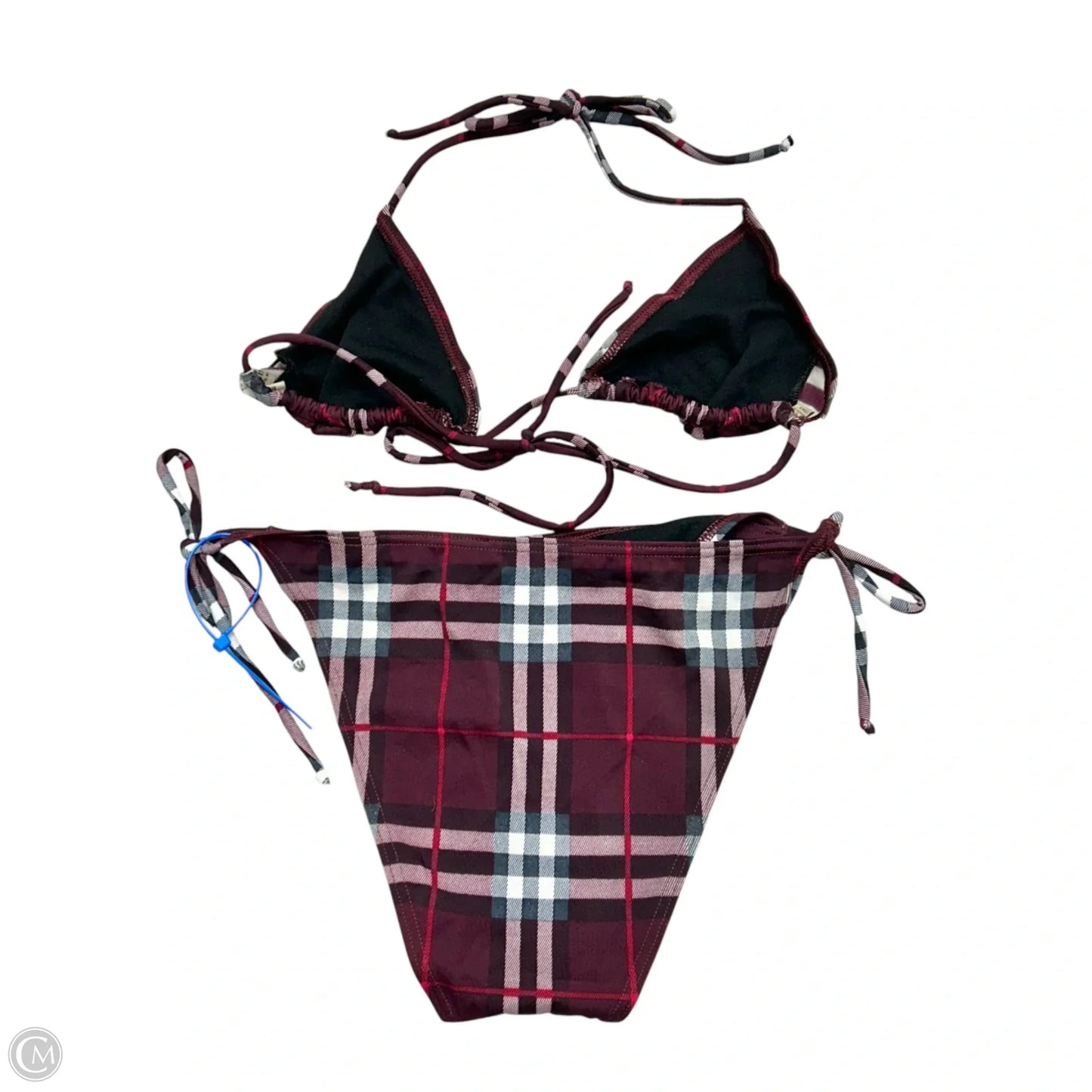 Swimsuit Luxury Designer By Burberry In Red, Size: M