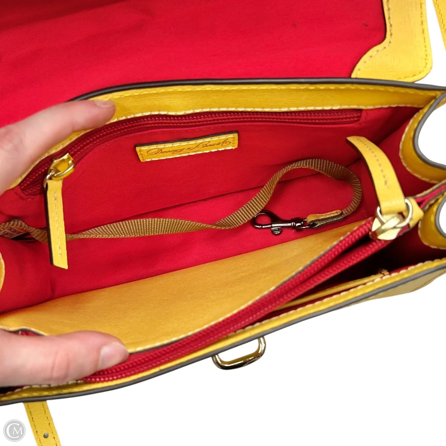 Crossbody Designer By Dooney And Bourke, Size: Medium