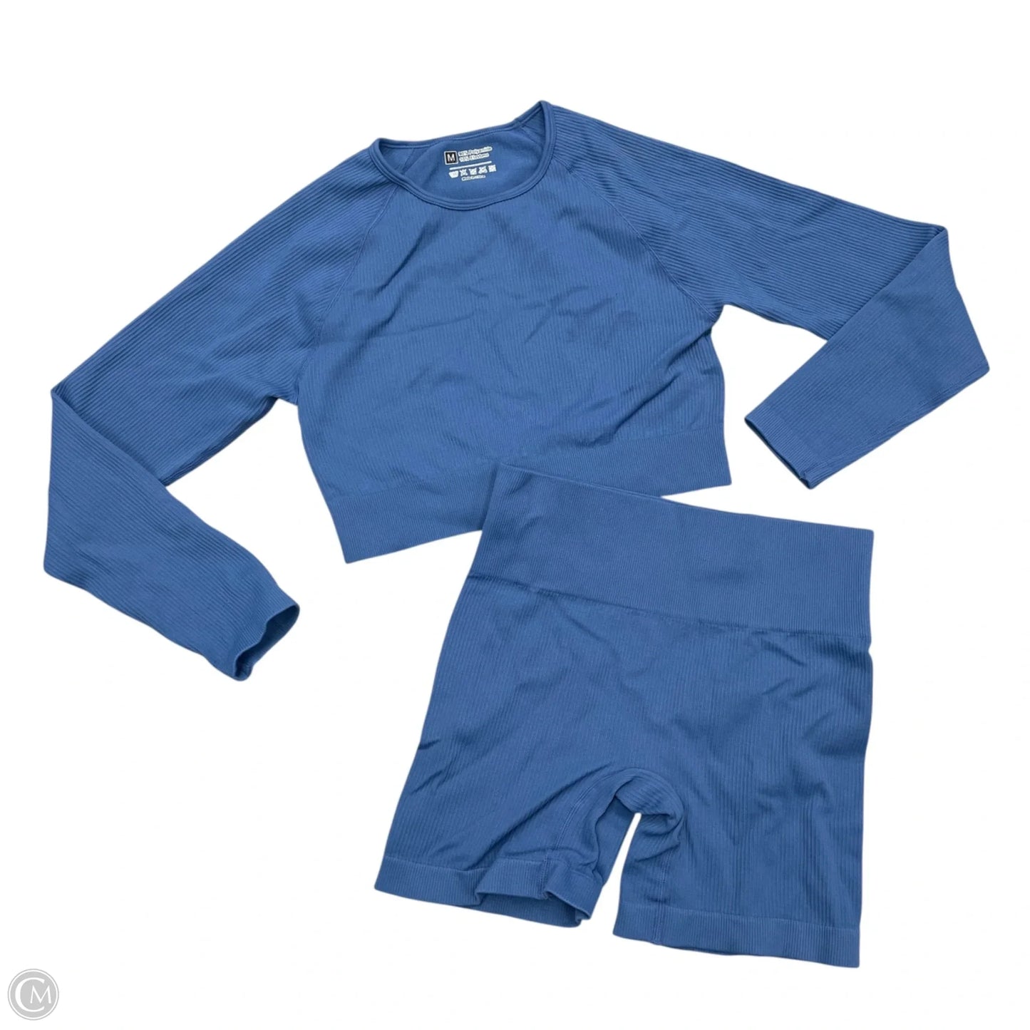 Athletic Shorts 2pc In Blue, Size: M