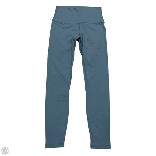Athletic Leggings By Lululemon In Blue, Size: S
