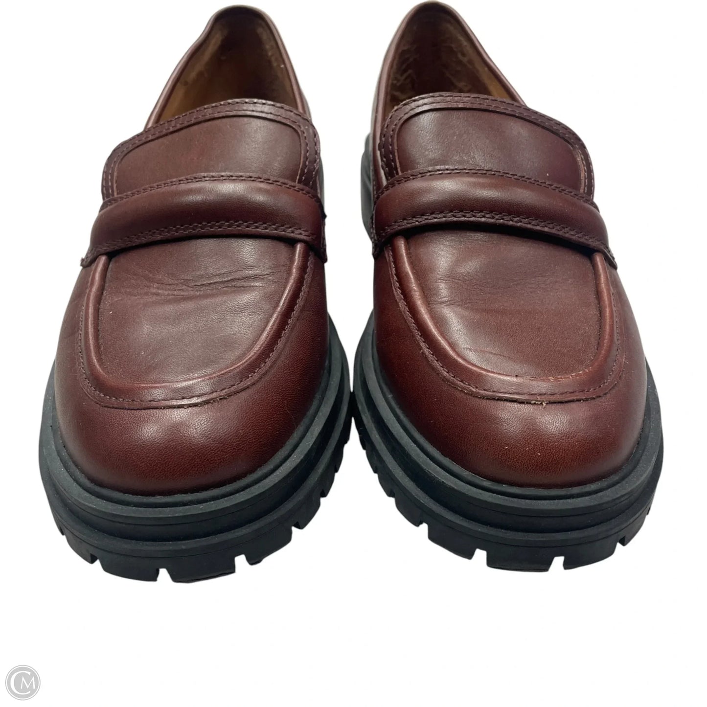Shoes Flats By Madewell In Black & Brown, Size: 7.5
