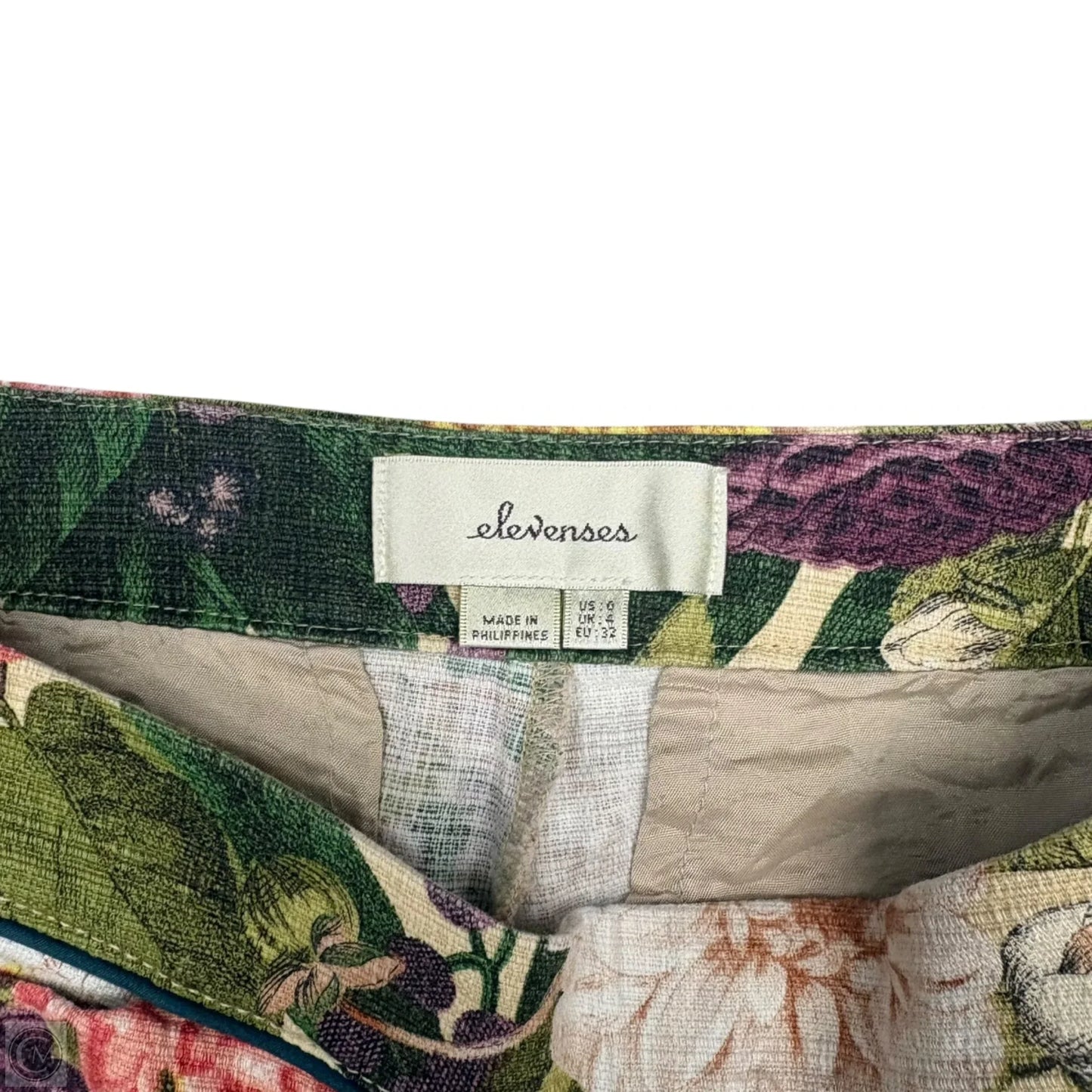 Shorts By Elevenses In Floral Print, Size: 0