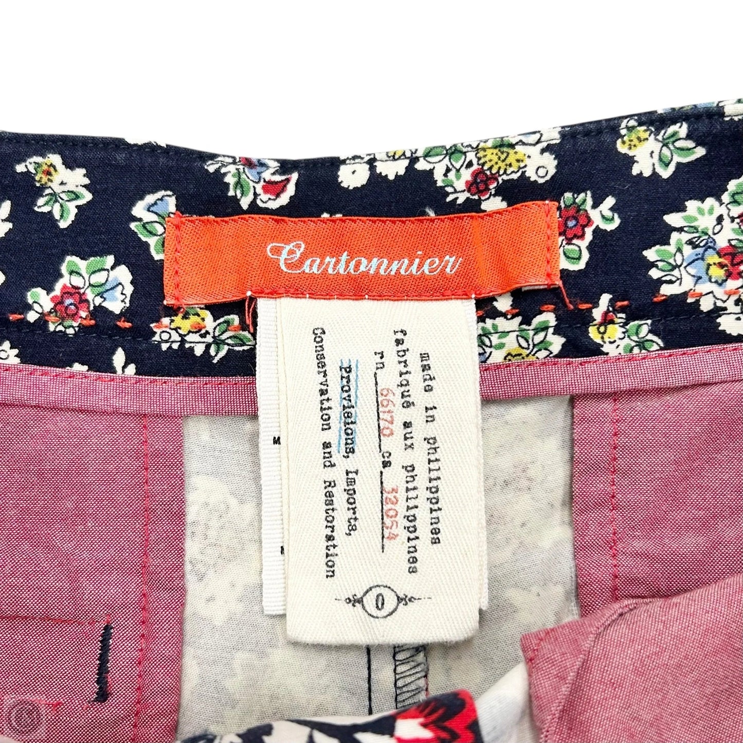 Shorts By Anthropologie In Floral Print, Size: 0