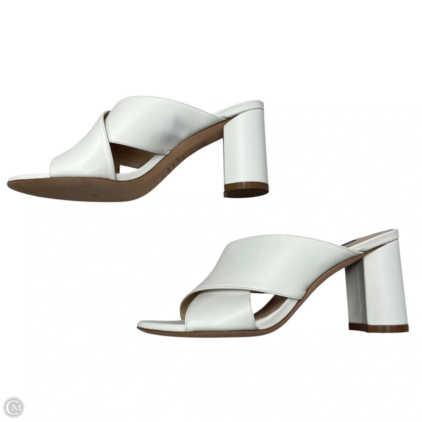 Shoes Designer By Stuart Weitzman In White, Size: 6