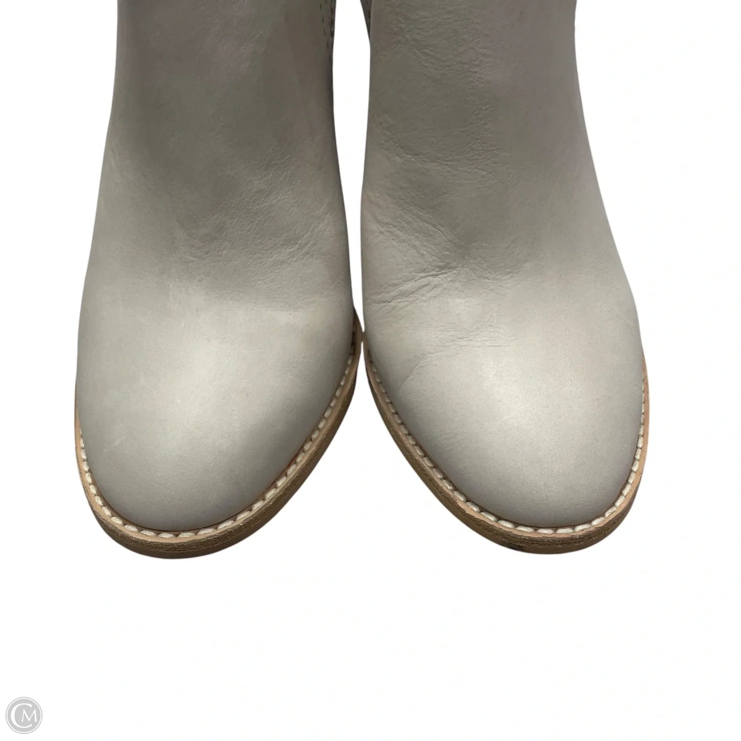 Boots Ankle Heels By Jeffrey Campbell In Grey, Size: 7