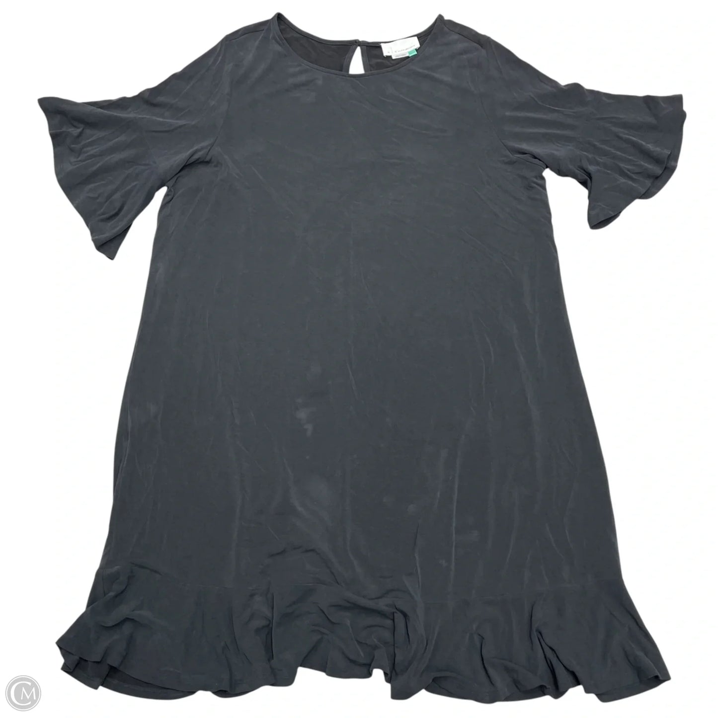 Dress Casual Midi By Anthropologie In Black, Size: 2x