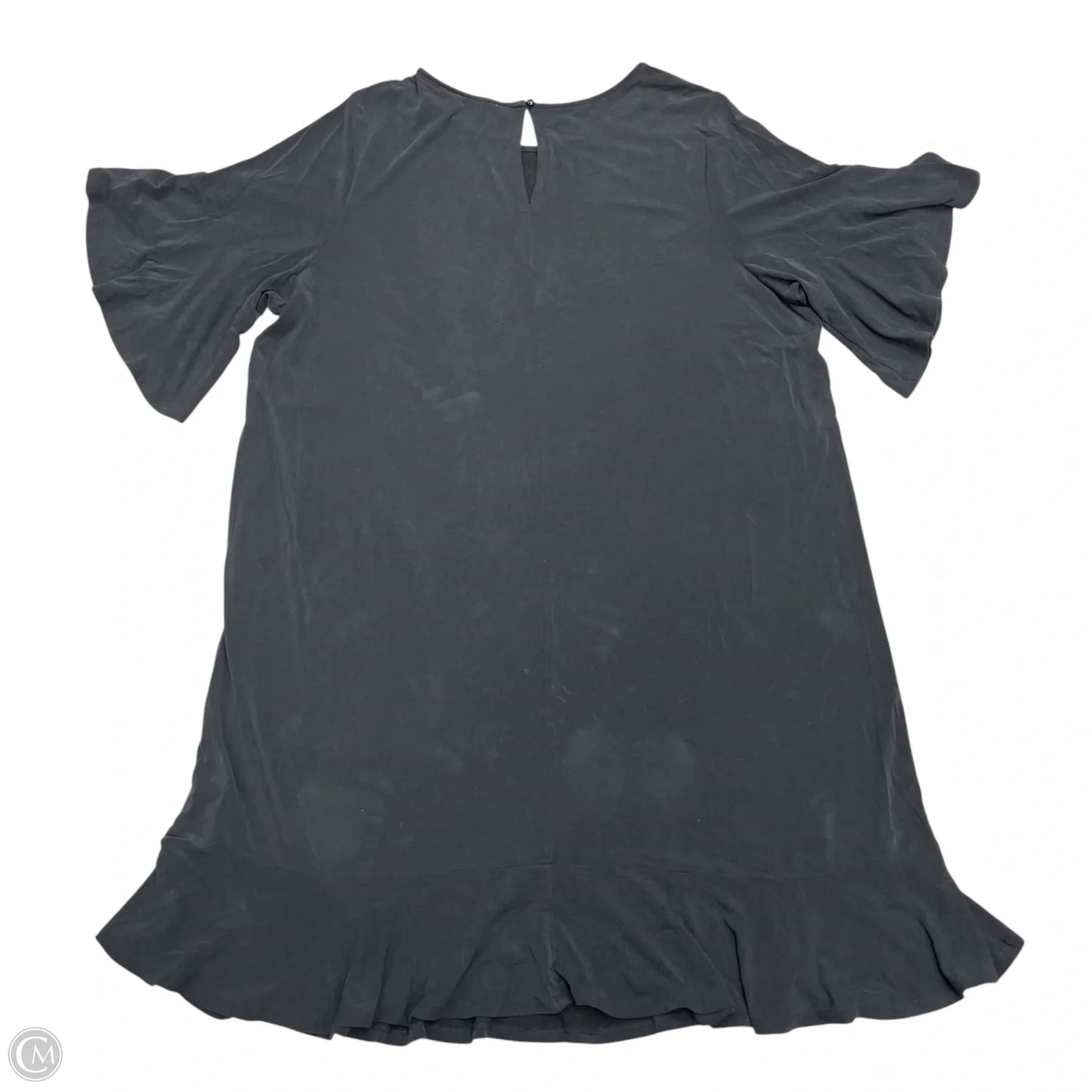 Dress Casual Midi By Anthropologie In Black, Size: 2x