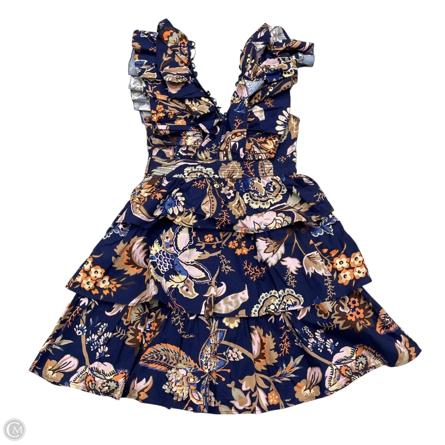 Dress Casual Short By Anthropologie In Navy, Size: Xxs