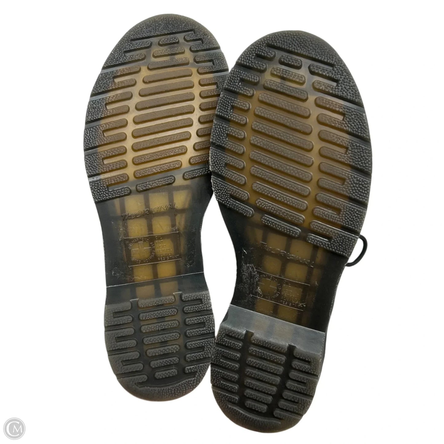 Boots Combat By Dr Martens In Black & Blue, Size: 9