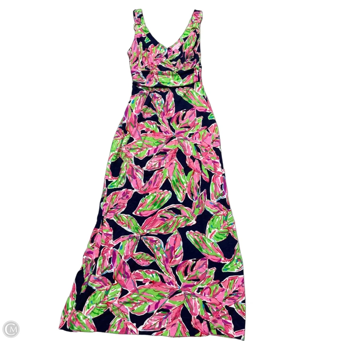 Dress Designer By Lilly Pulitzer In Tropical Print, Size: S
