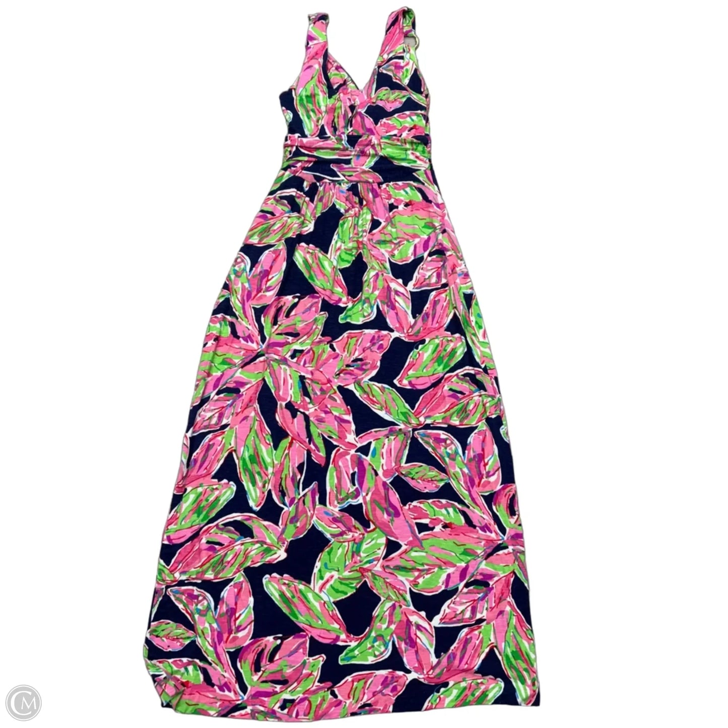 Dress Designer By Lilly Pulitzer In Tropical Print, Size: S