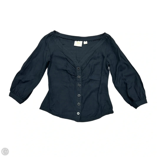Top 3/4 Sleeve By Maeve In Black, Size: S