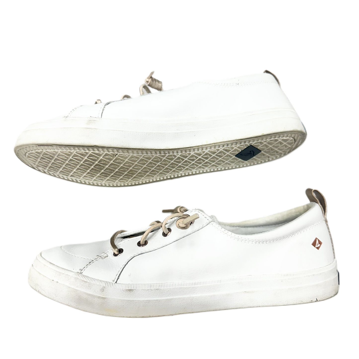 Shoes Sneakers By Sperry In White, Size: 8.5