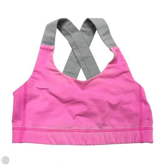 Athletic Bra By Lululemon In Pink, Size: S