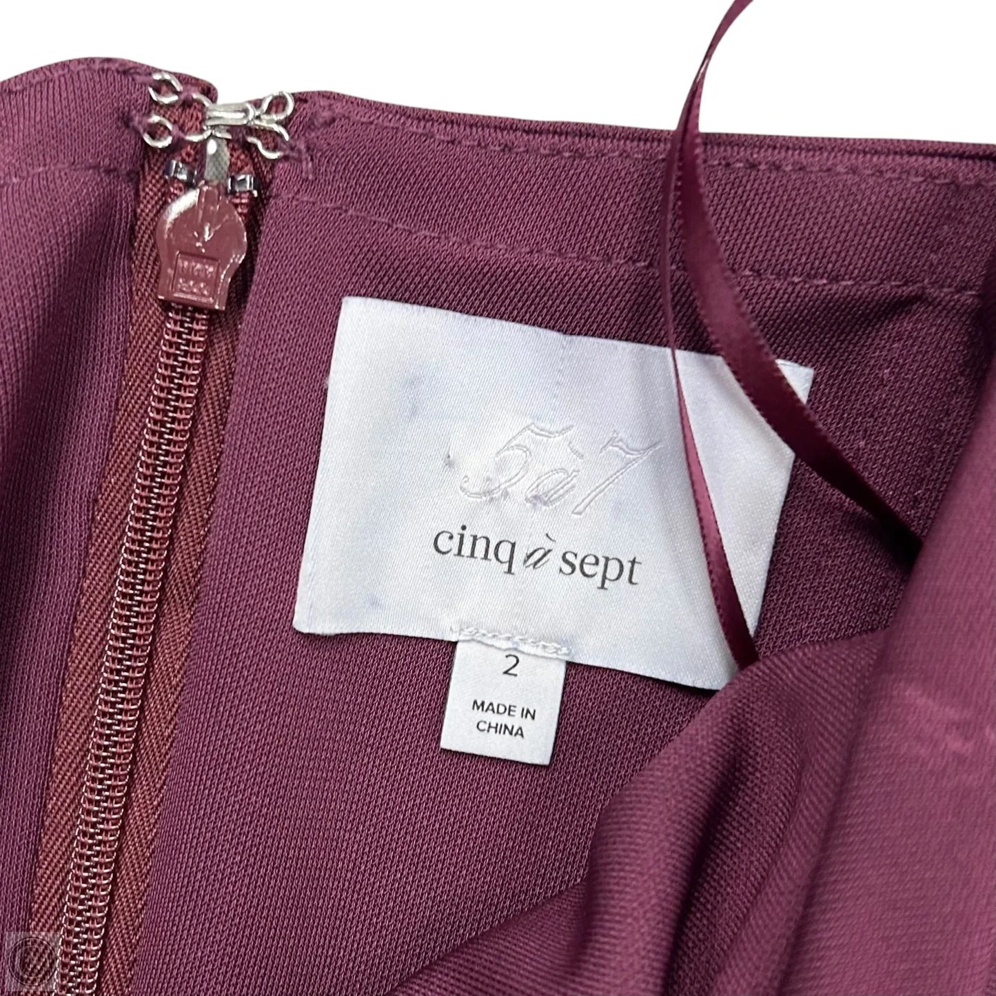 Dress Party Maxi By Cinc A Sept In Purple, Size: Xs