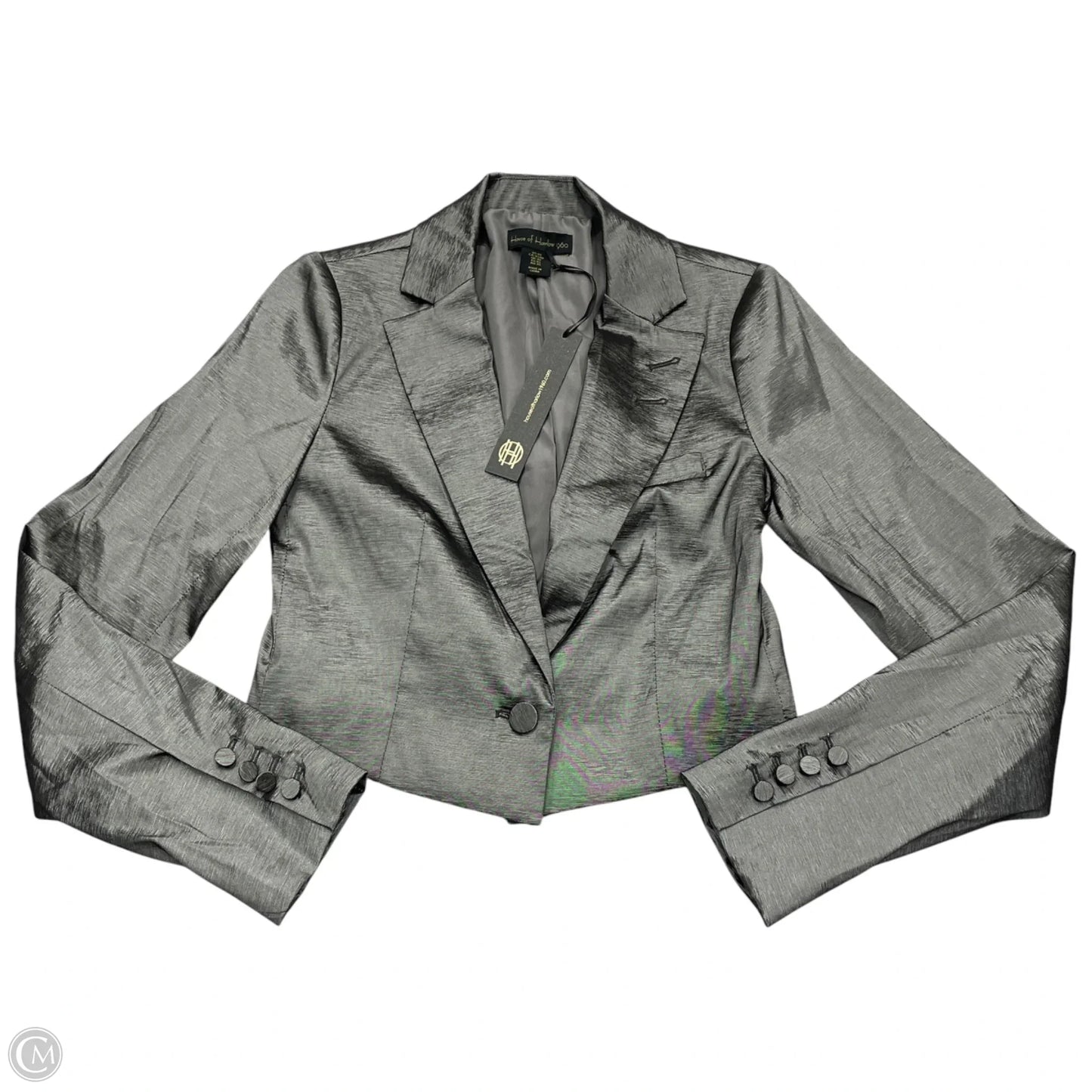 Blazer By House Of Harlow In Silver, Size: Xs