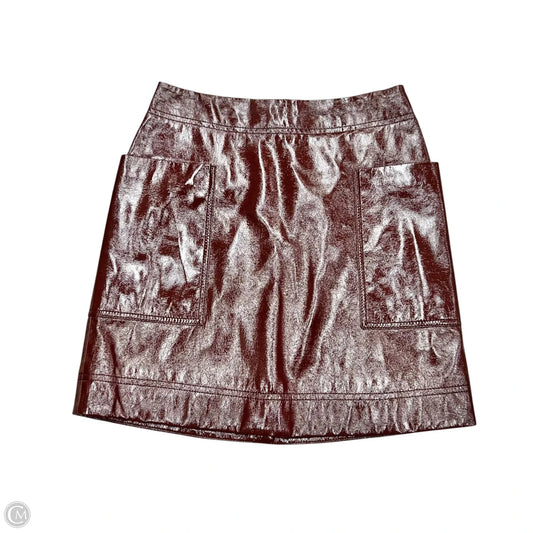 Skirt Mini & Short By Maeve In Maroon, Size: 0