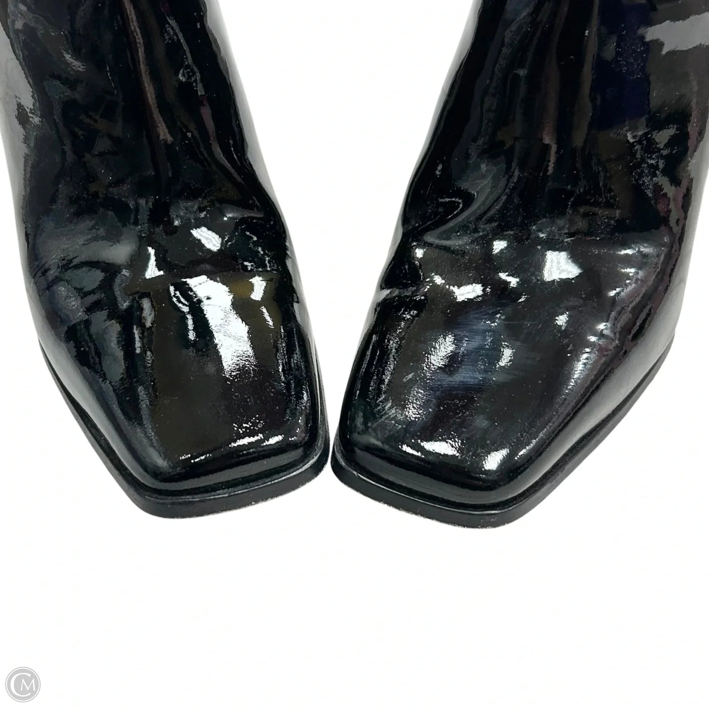 Boots Ankle Heels By Paige In Black, Size: 7