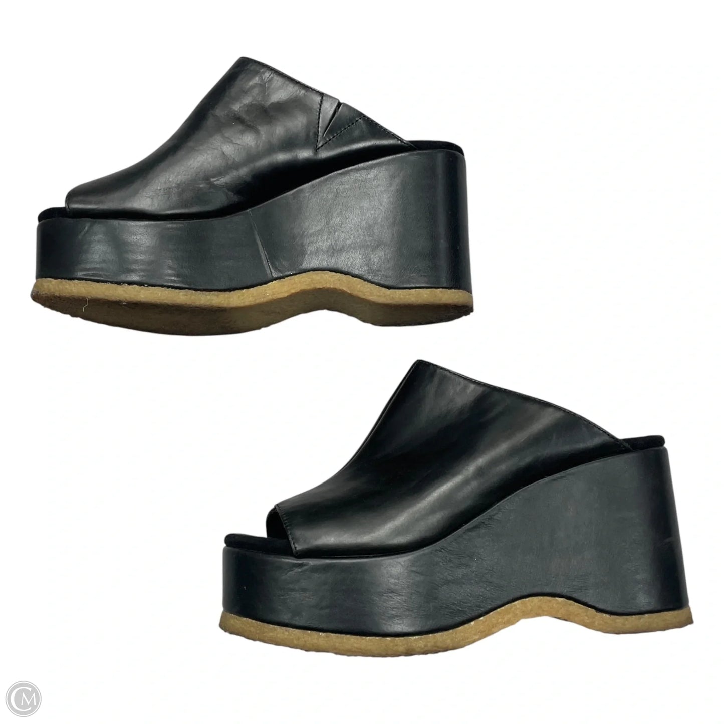 Sandals Heels Platform By Kelsi Dagger In Black, Size: 6.5