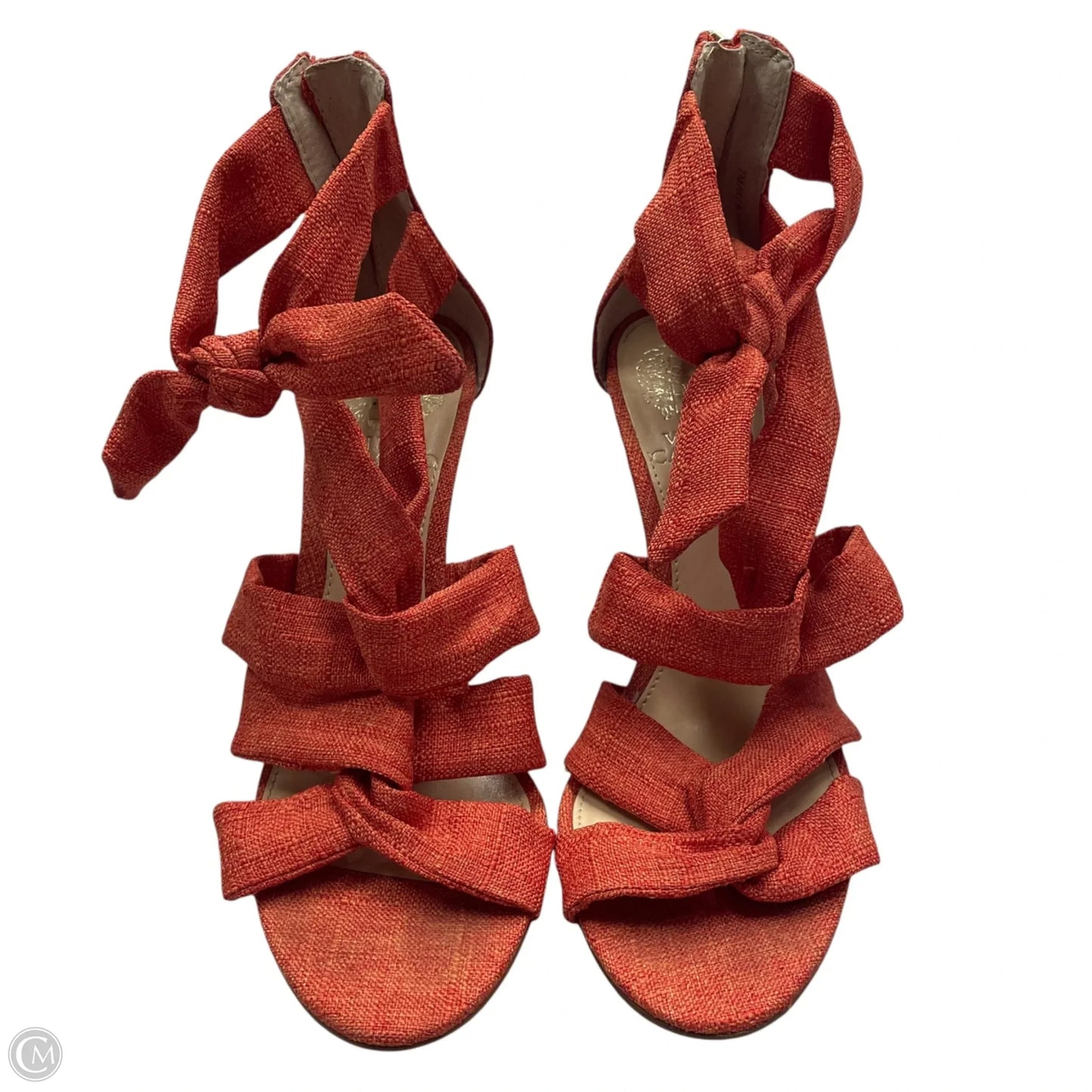 Shoes Heels Stiletto By Vince Camuto In Orange, Size: 7