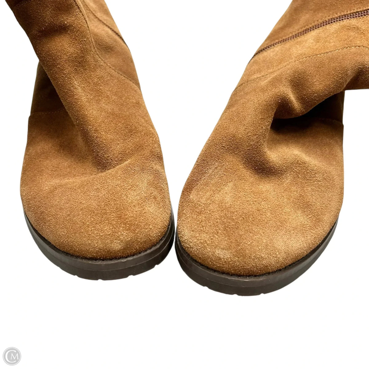 Boots Leather By Alfani In Tan, Size: 7.5