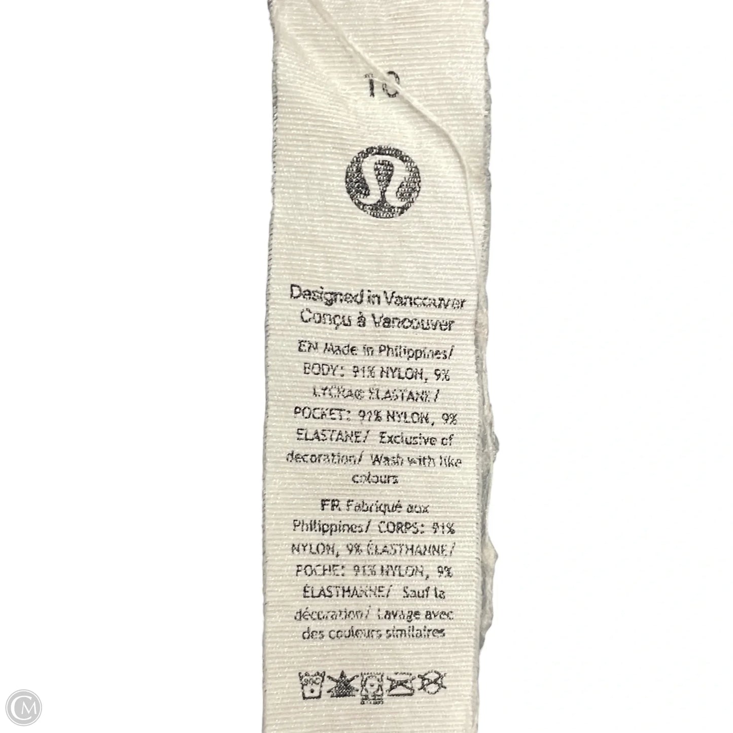 Athletic Jacket By Lululemon In Grey, Size: M