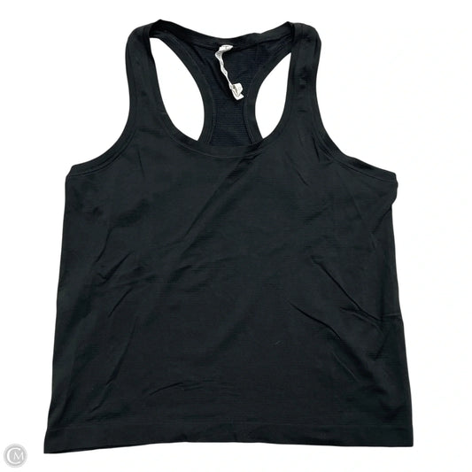 Athletic Tank Top By Lululemon In Black, Size: M