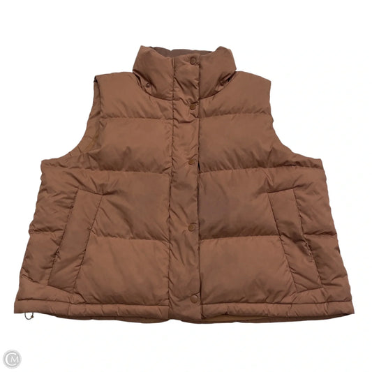 Vest Puffer & Quilted By Lululemon In Brown, Size: L
